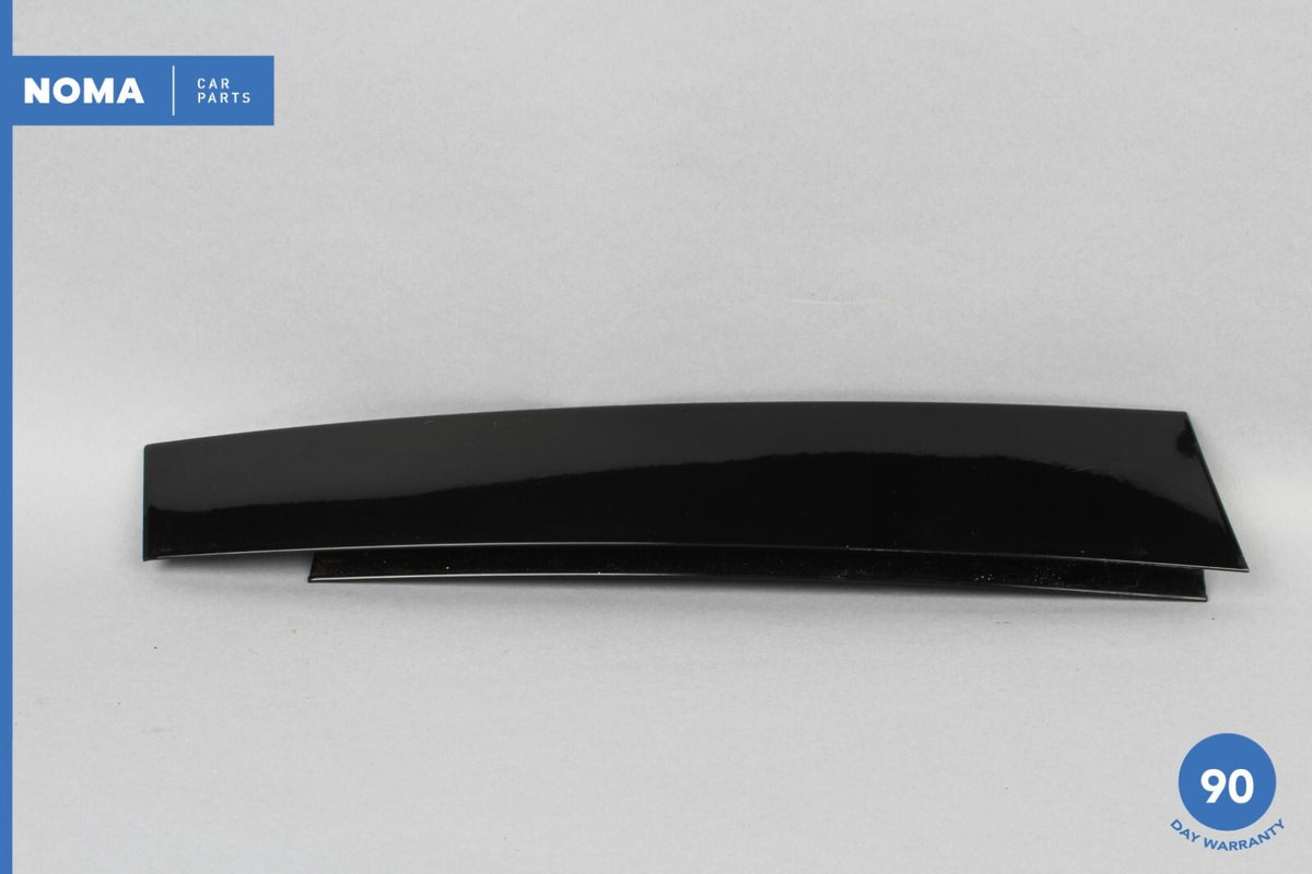 00-02 Jaguar S-Type X200 Front Left Side Outer Door B-Pillar Molding Black OEM - photo 1