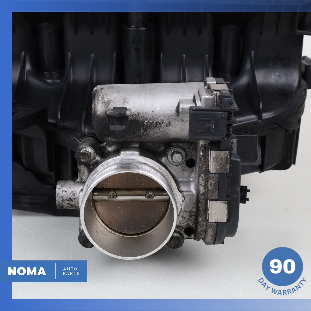 14-17 Land Rover Range Rover Evoque L538 Air Intake Manifold w/ Throttle OEM - photo 3