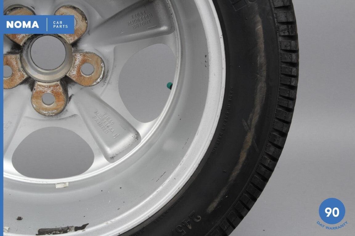 97-06 Jaguar XK8 X100 8Jx17 R17 5 Spoke Alloy Spare Wheel Rim Lamina w/ Tire OEM - photo 15