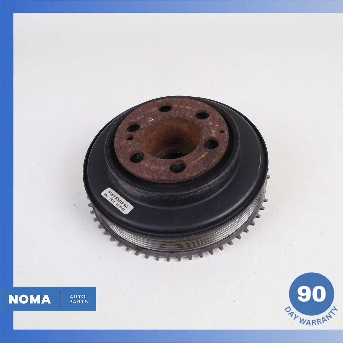 12-17 Range Rover Evoque L538 Engine Crankshaft Balancer Pulley LR078547 OEM - photo 2