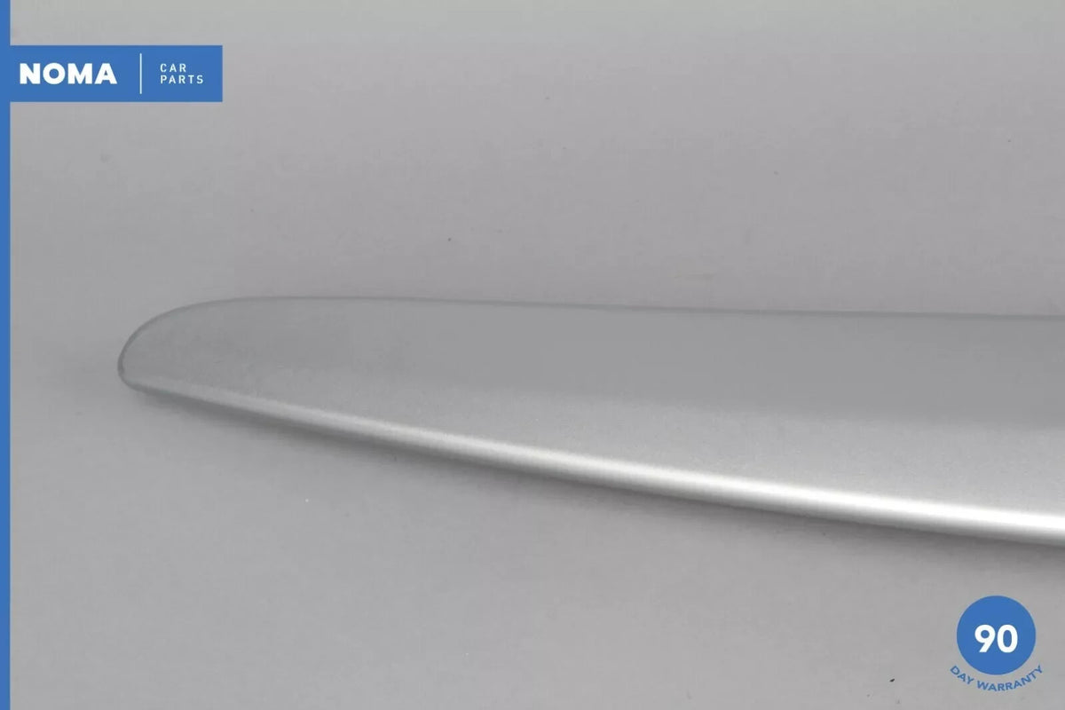 07-15 Jaguar X150 XK XKR Trunk Lid Molding Trim Spoiler Wing Silver OEM - photo 6
