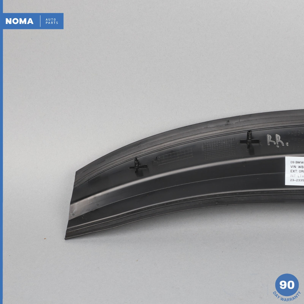 09-16 BMW Z4 E89 SDrive Rear Right Passenger Side Door Opening Seal Cover OEM - photo 9