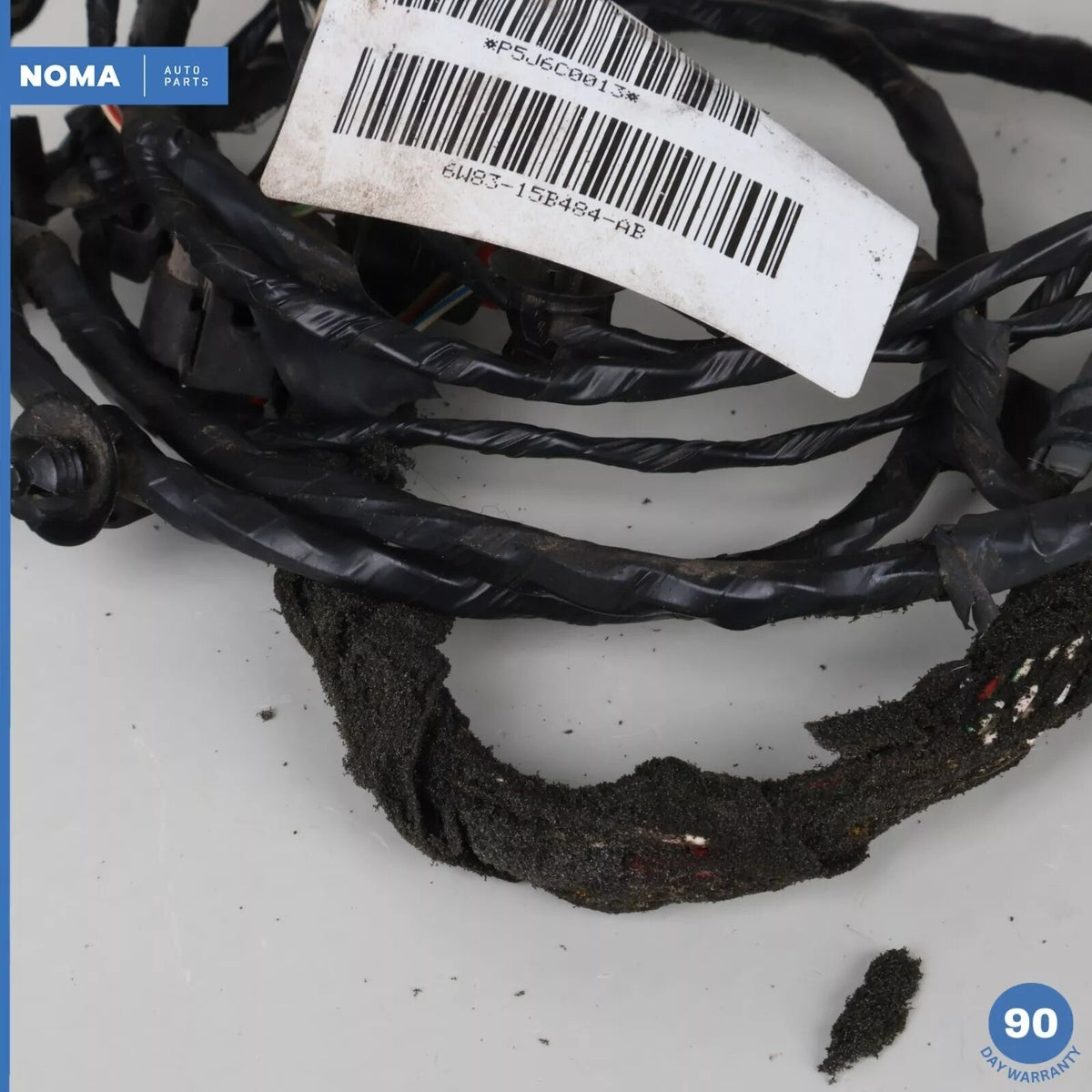 07-09 Jaguar X150 XK Rear Bumper Wiring Wire Harness 6W8315B484AB OEM - photo 13