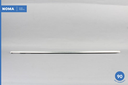 03-08 Jaguar S-Type X206 Front Left Door Exterior Window Molding Chrome OEM - photo 1