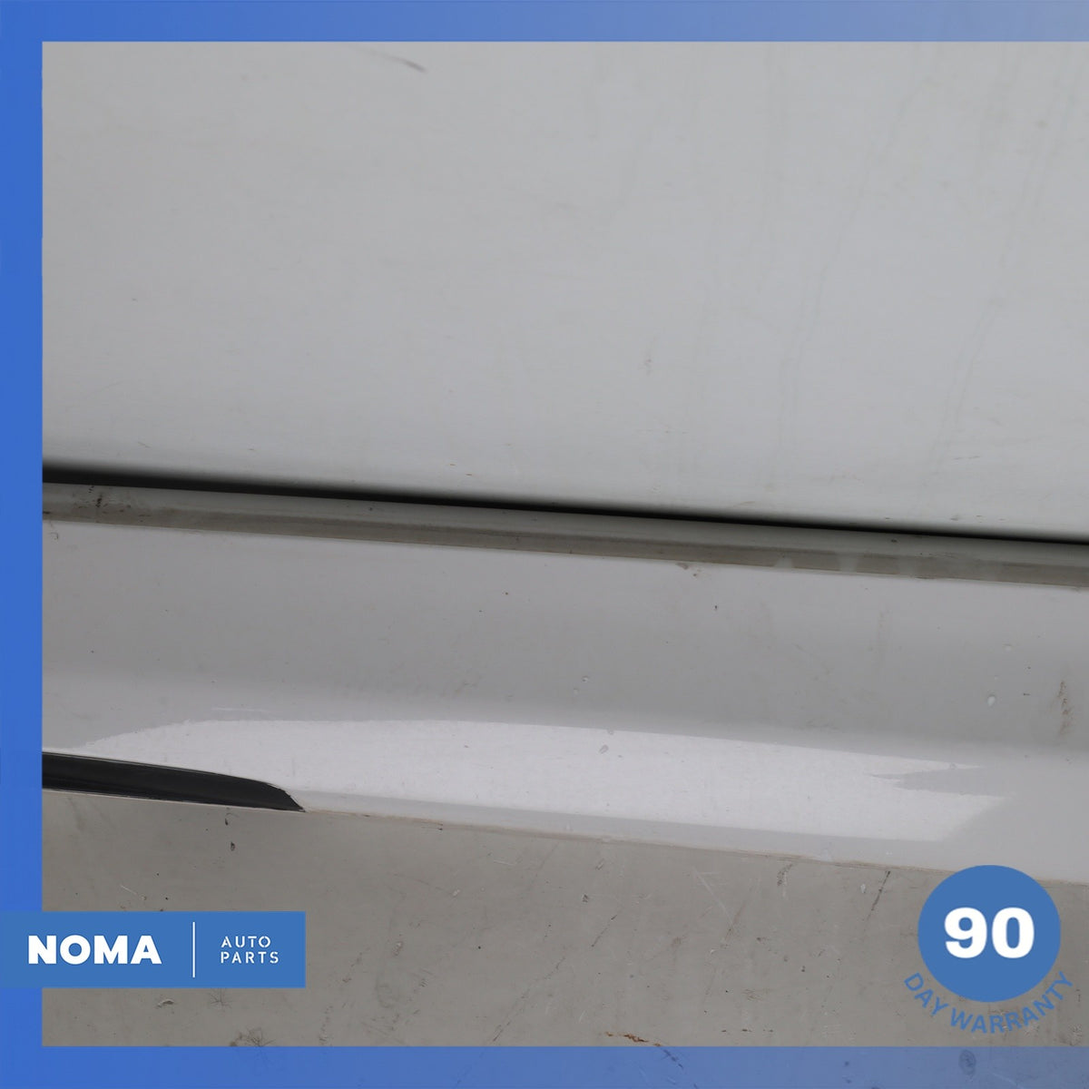 16-22 BMW G12 740i M Sport Left Driver Side Skirt Molding Rocker Panel White OEM - photo 8