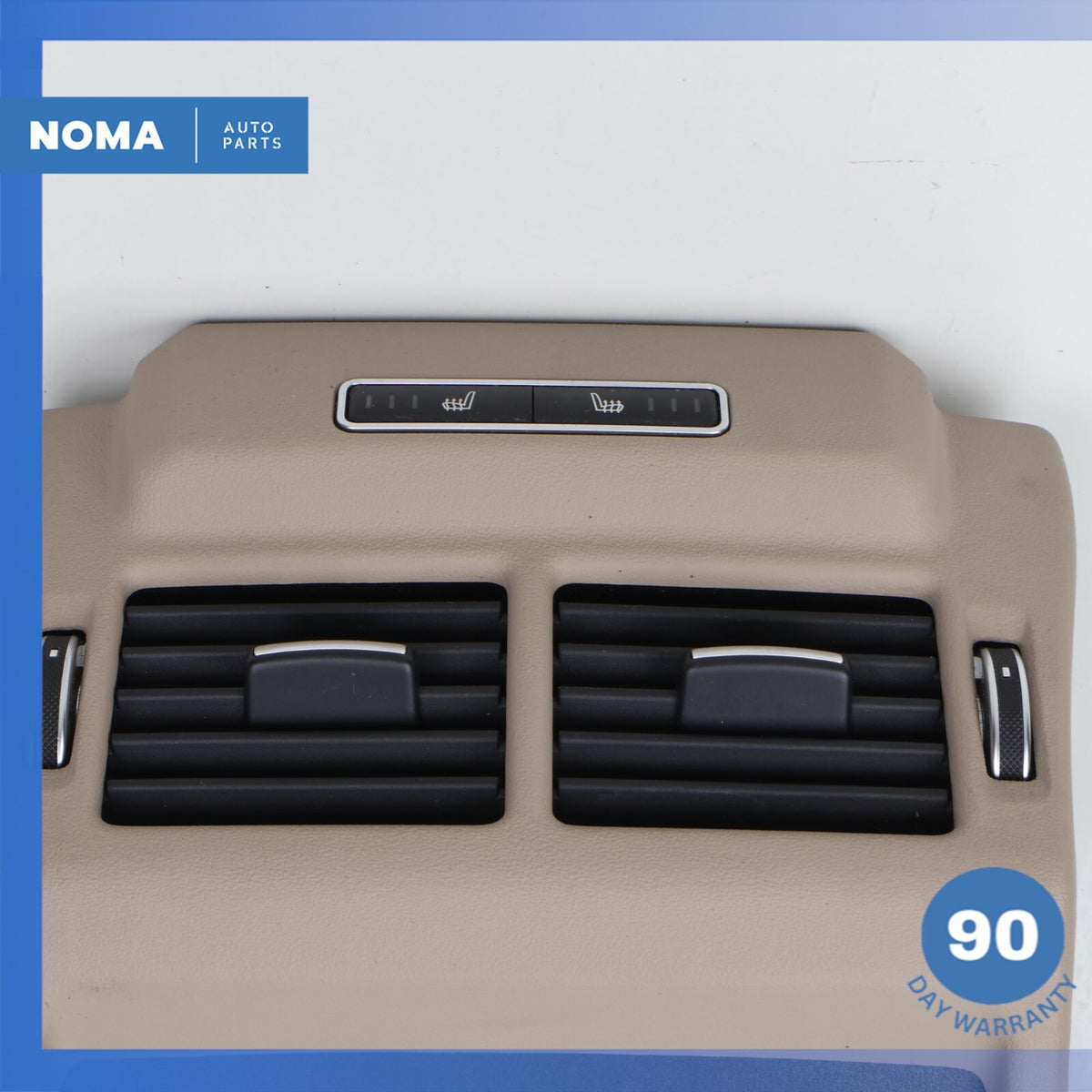 14-17 LR Range Rover Evoque L538 Rear Center Console Air Vent Trim Beige OEM - photo 3