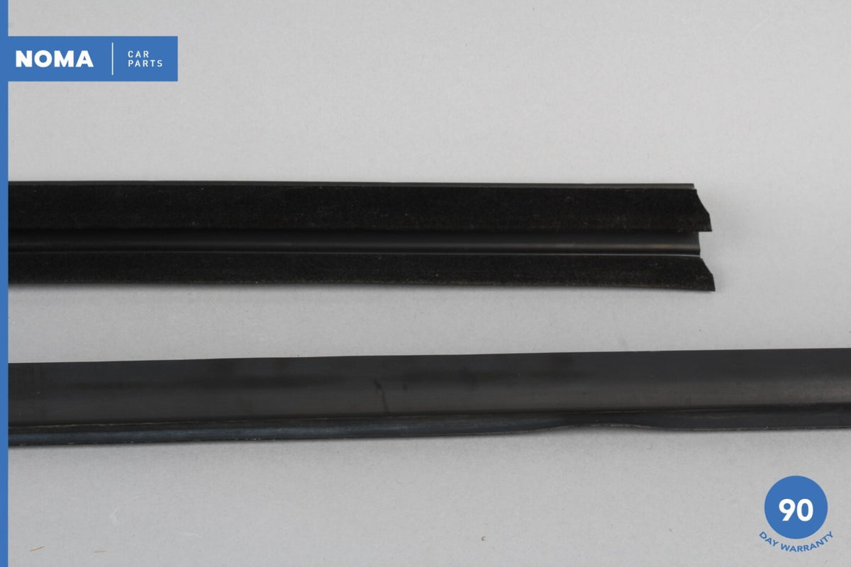 00-08 Jaguar S-Type X200 Rear Right Passenger Side Door Window Seal Set of 2 OEM - photo 3