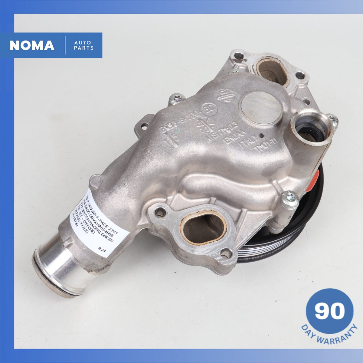 10-23 Jaguar X761 F-Pace XK Engine Coolant Water Pump w/ Pulley 8W938K500BC OEM - photo 12