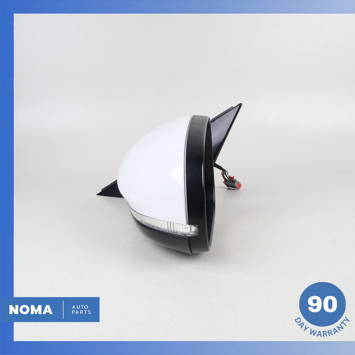 17-19 Jaguar X760 XE Left Driver Side Rear View Door Mirror White OEM - photo 16