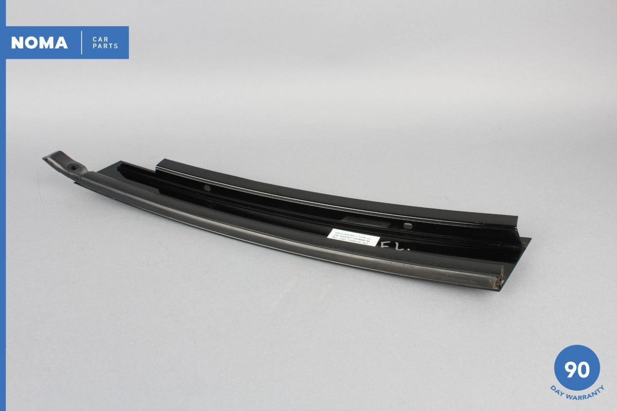 03-08 Jaguar S-Type X202 Front Left Side Outer Door B-Pillar Molding Black OEM - photo 10