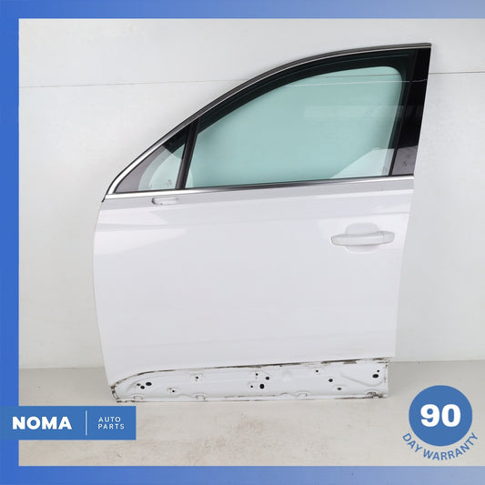 17-19 Audi 4M Q7 Front Left Driver Door Shell Panel White OEM - photo 1
