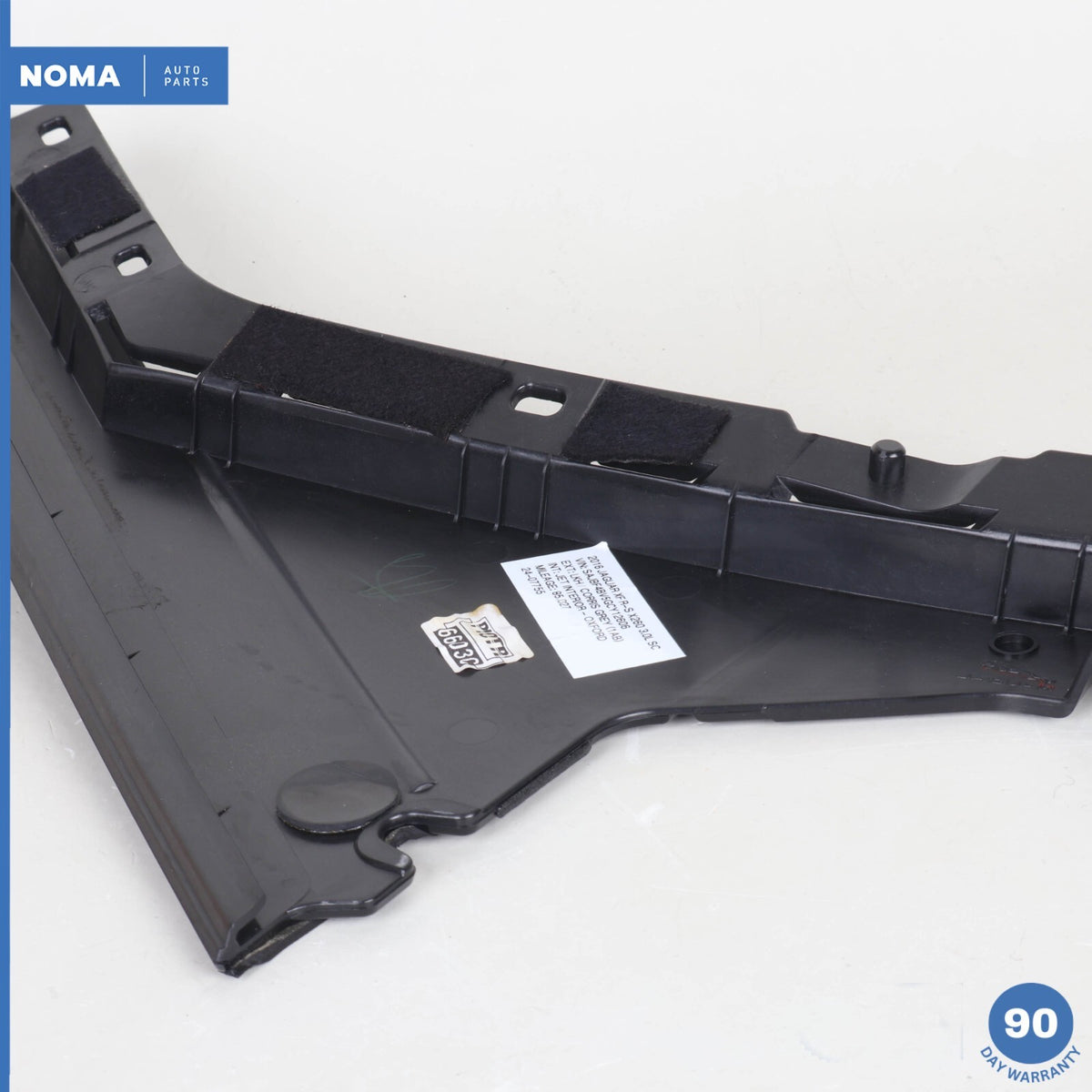 16-23 Jaguar X260 XF Sedan Rear Left Outer Door Window C-Pillar Molding OEM - photo 10