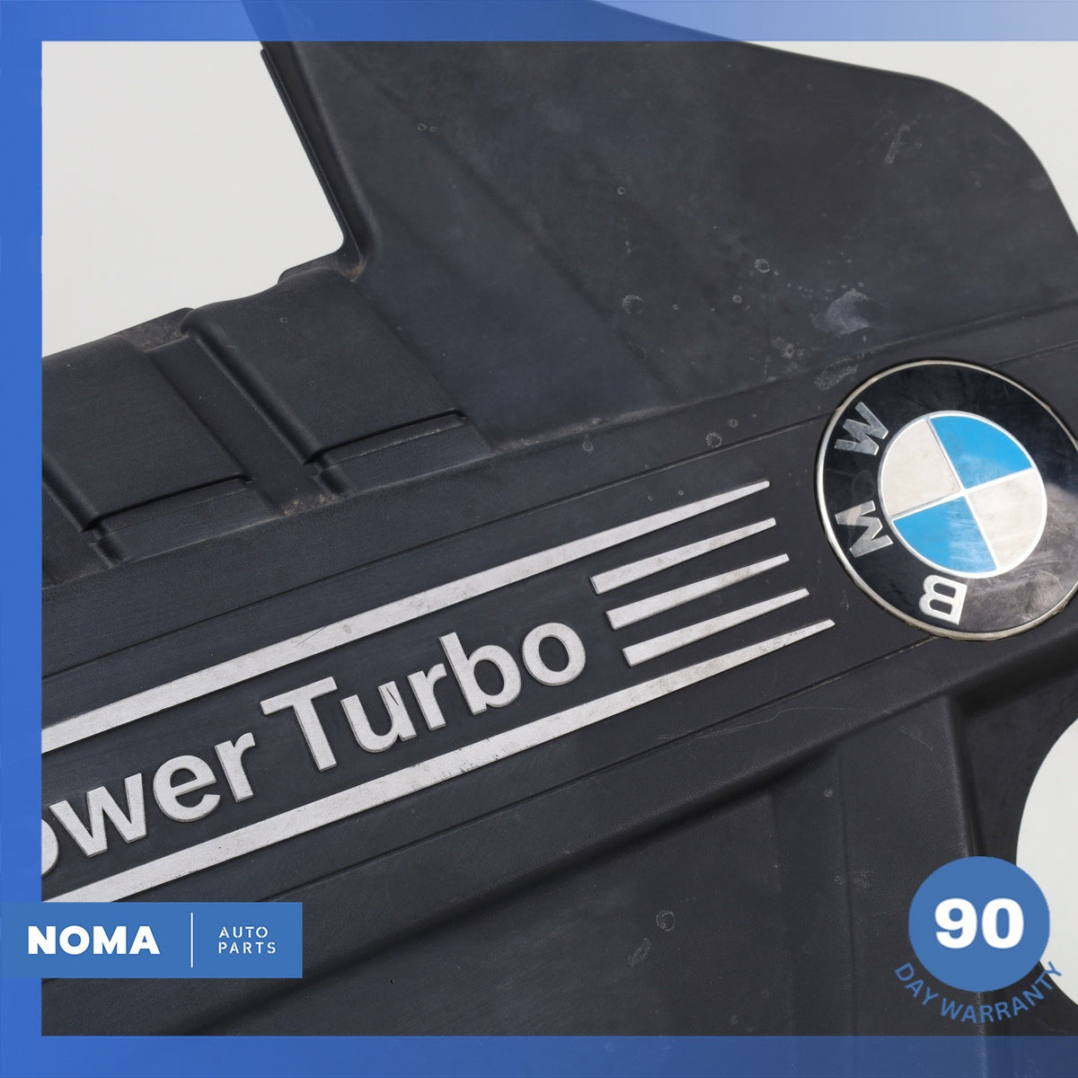 10-19 BMW F07 535i X5 N55 Engine Motor Upper Cover Panel Trim 11127607447 OEM - photo 7