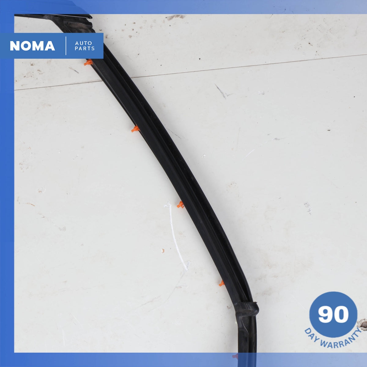 16-23 Jaguar X260 XF Sedan Rear Left Driver Door Window Molding w/ Seal OEM - photo 3