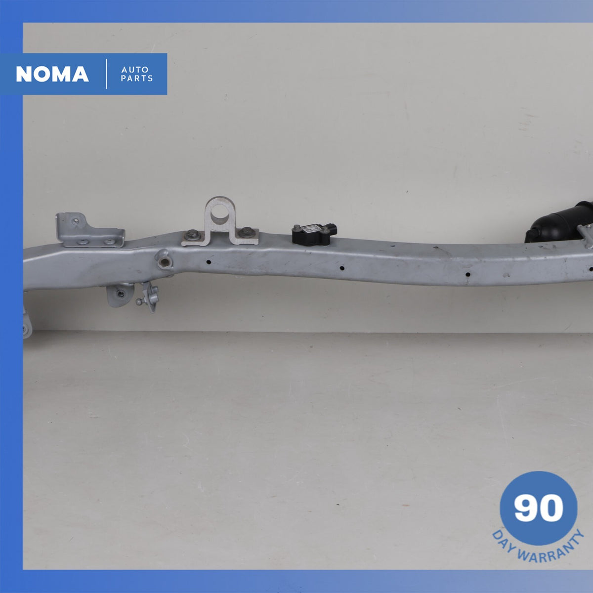 07-15 Jaguar X150 XK XKR Front Crossmember Upper Tie Brace Bar Liquid Silver OEM - photo 4