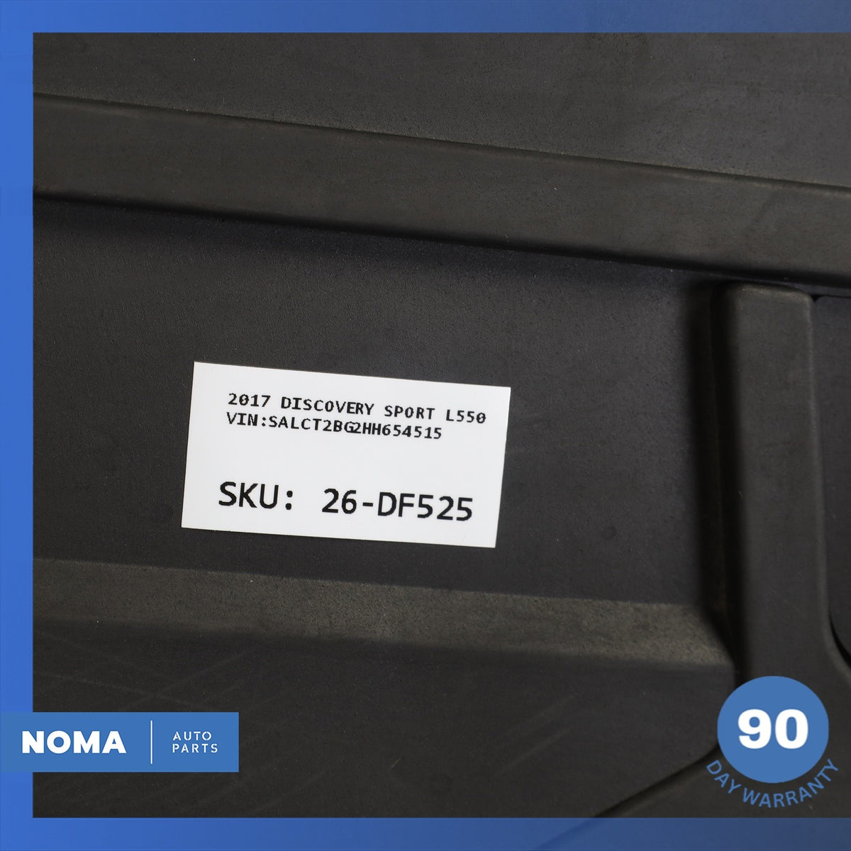 15-23 LR Discovery Sport L550 Rear Back Trunk Boot Cargo Rubber Floor Mat OEM - photo 15