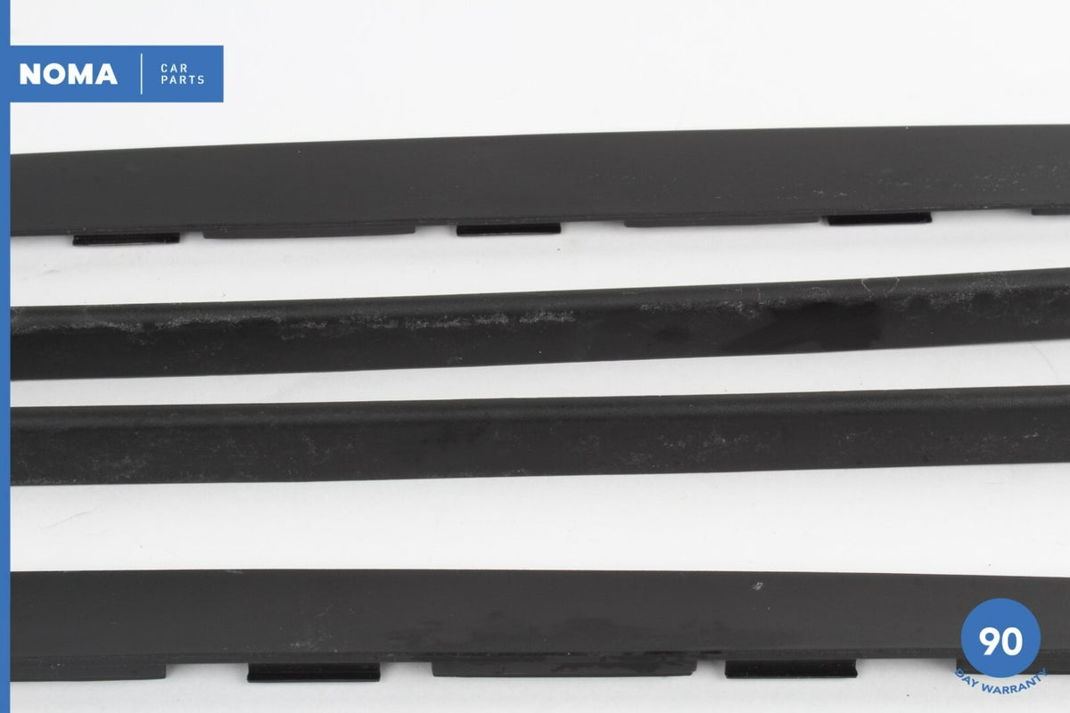 10-18 Jaguar XJL X351 Panoramic Sunroof Sun Roof Rail Side Trim Panel Set OEM - photo 3