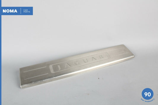 10-18 Jaguar X351 XJ XJL LWB Front Right Door Scuff Tread Plate EW9313200BA OEM - photo 1