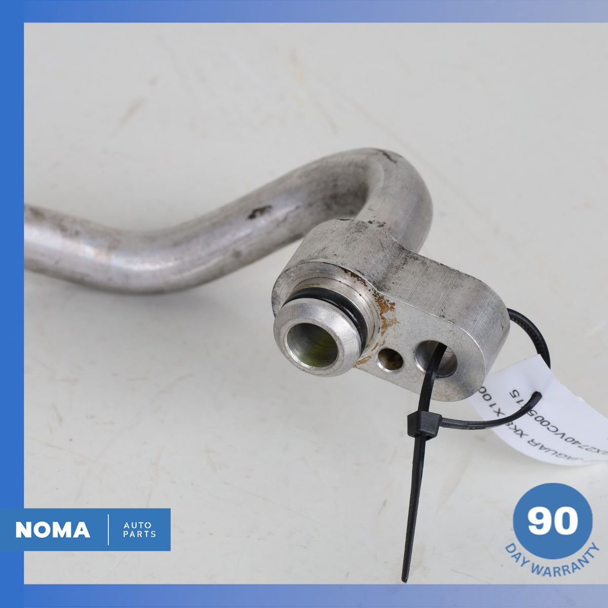 97-99 Jaguar X100 XK8 A/C AC Air Conditioning Hose Line Pipe MJA7340AE OEM - photo 2