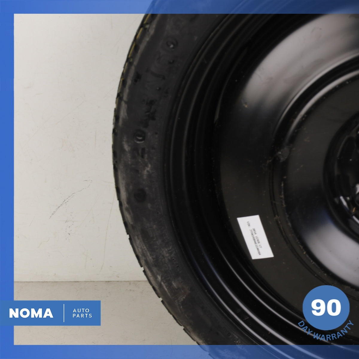 11-17 Lexus ZWA10 CT200h Emergency Spare Tire Wheel Donut Rim 125 70 17" OEM - photo 5