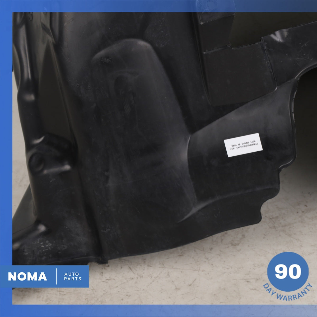 12-17 RR Evoque L538 Front Right Fender Wheelarch Splash Cover Set OEM - photo 6