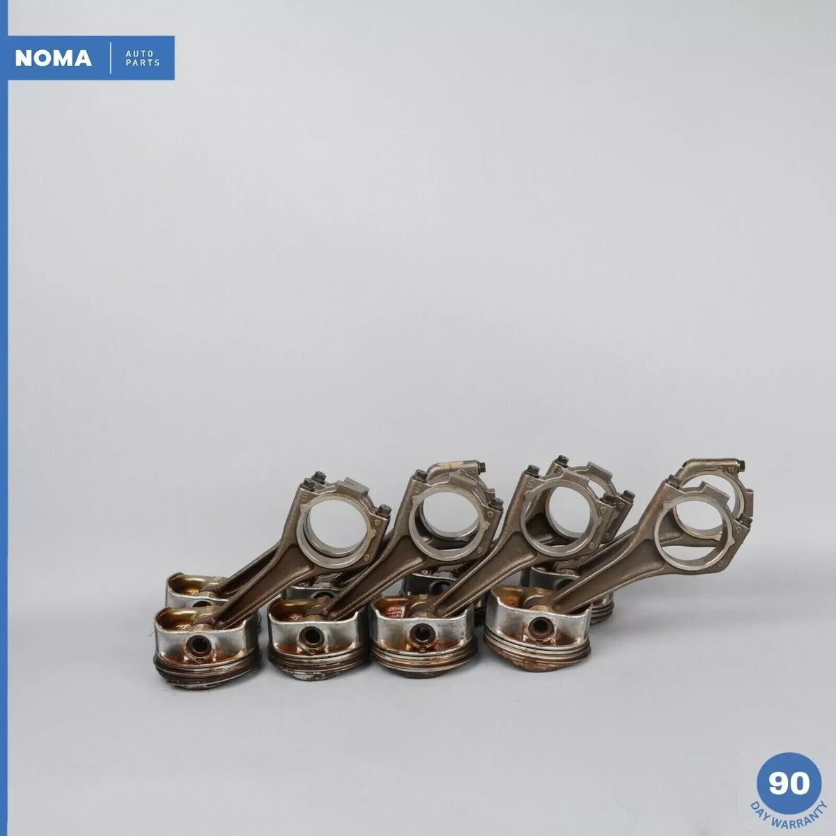 10-15 Jaguar X250 XF RR 5.0L N/A AJ133 V8 Engine Piston Connecting Rod Set OEM - photo 12