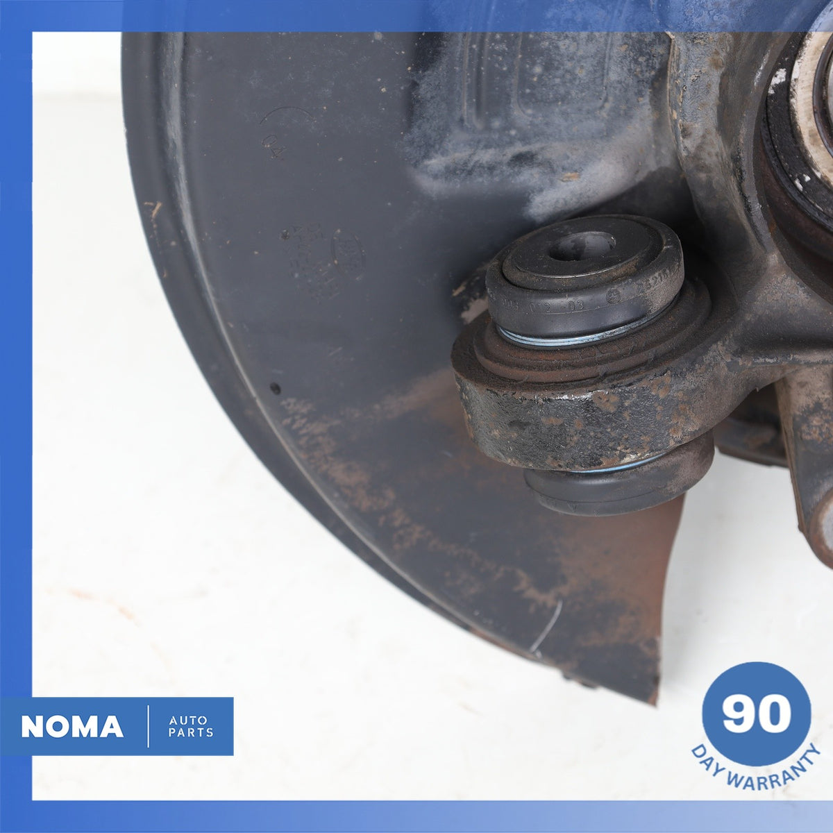 10-12 Land Rover Range Rover L322 Rear Right Spindle Knuckle Hub w/ Shield OEM - photo 11