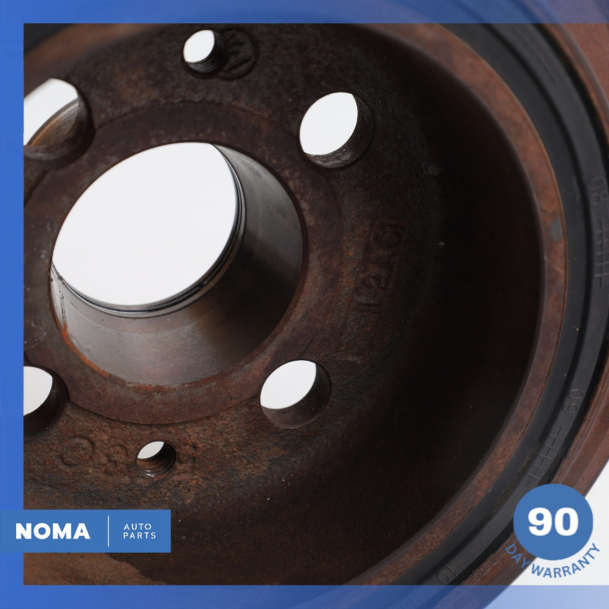 03-10 Jaguar X350 XJ8 4.2L NA Harmonic Balancer Crankshaft Pulley 2W936316DD OEM - photo 8