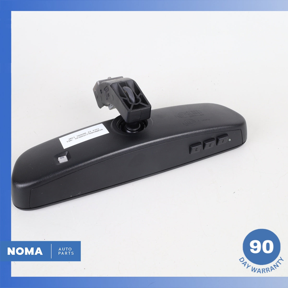 09-17 Jaguar X351 XJL XF XJR Interior Rear View Mirror Black 6H4217A679BB OEM - photo 10