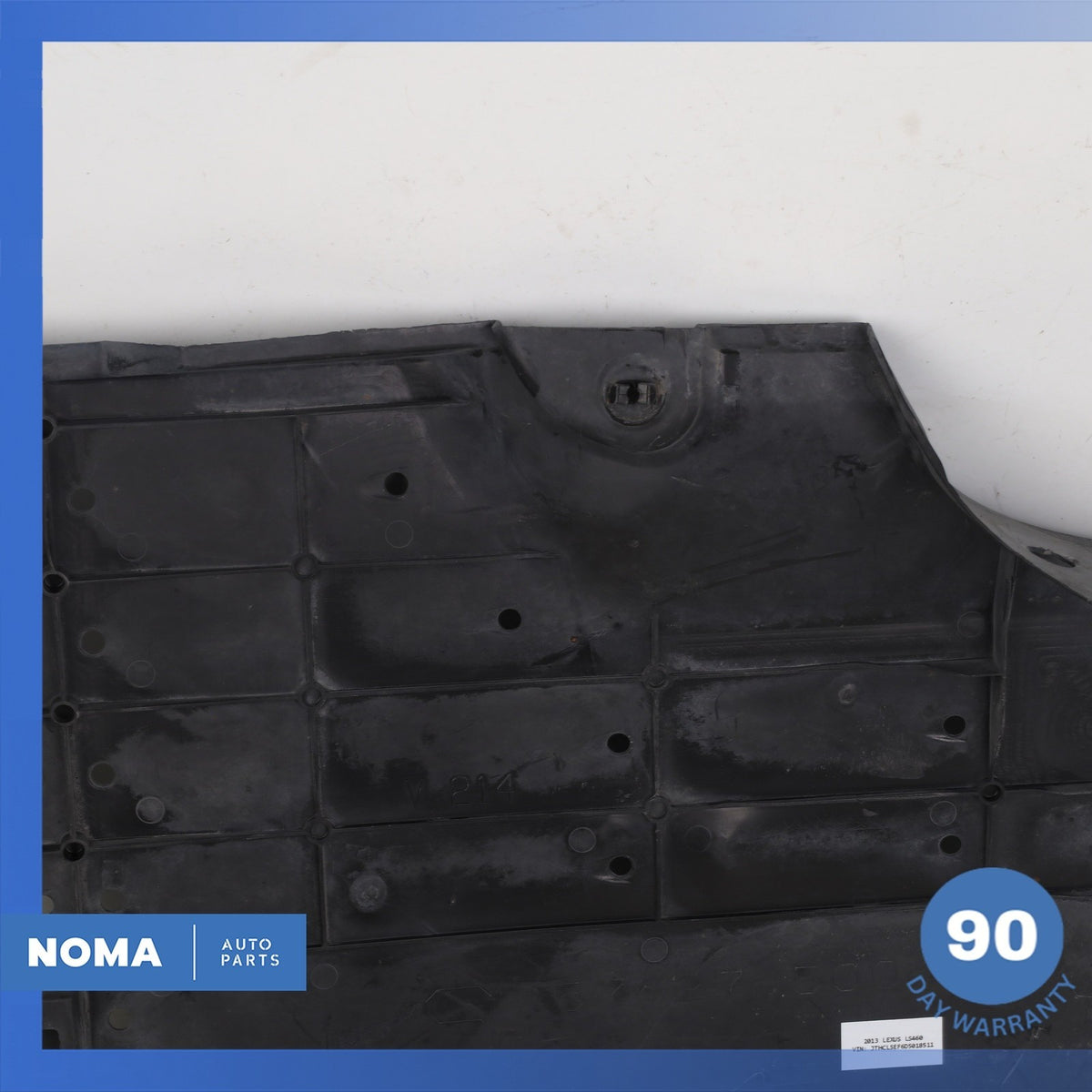 13-17 Lexus USF40 LS460 Rear Right Passenger Side Floor Underbody Shield OEM - photo 11