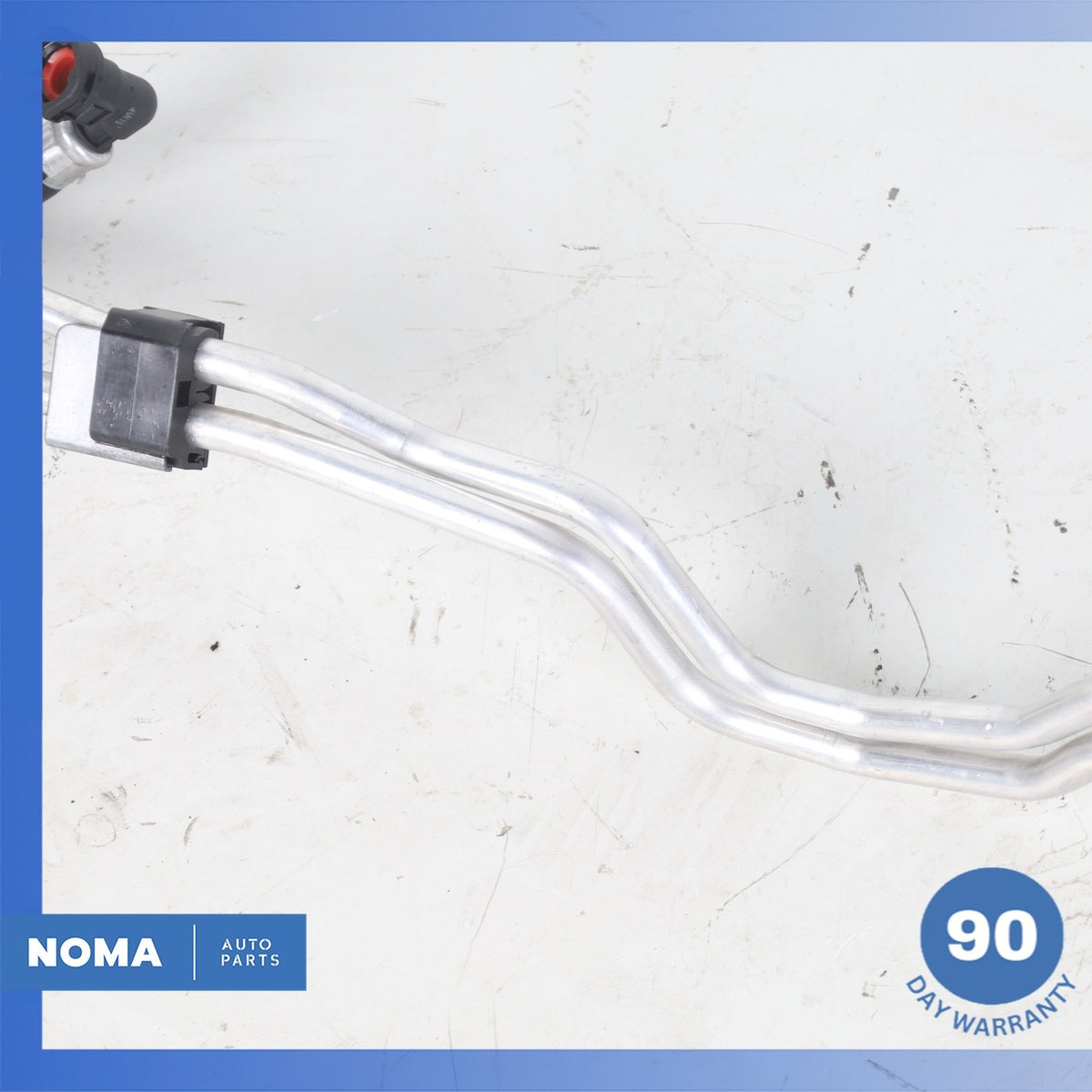 16-20 Jaguar X760 XE XF AWD Automatic Transmission Oil Cooler Hose Line Set OEM - photo 11