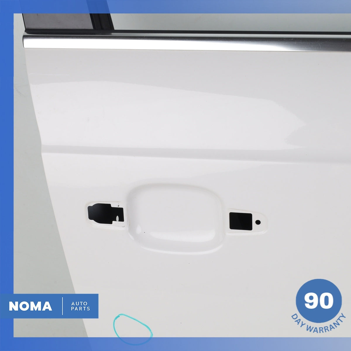 15-18 Audi 8U Q3 Front Right Passenger Door Panel Shell White OEM - photo 10