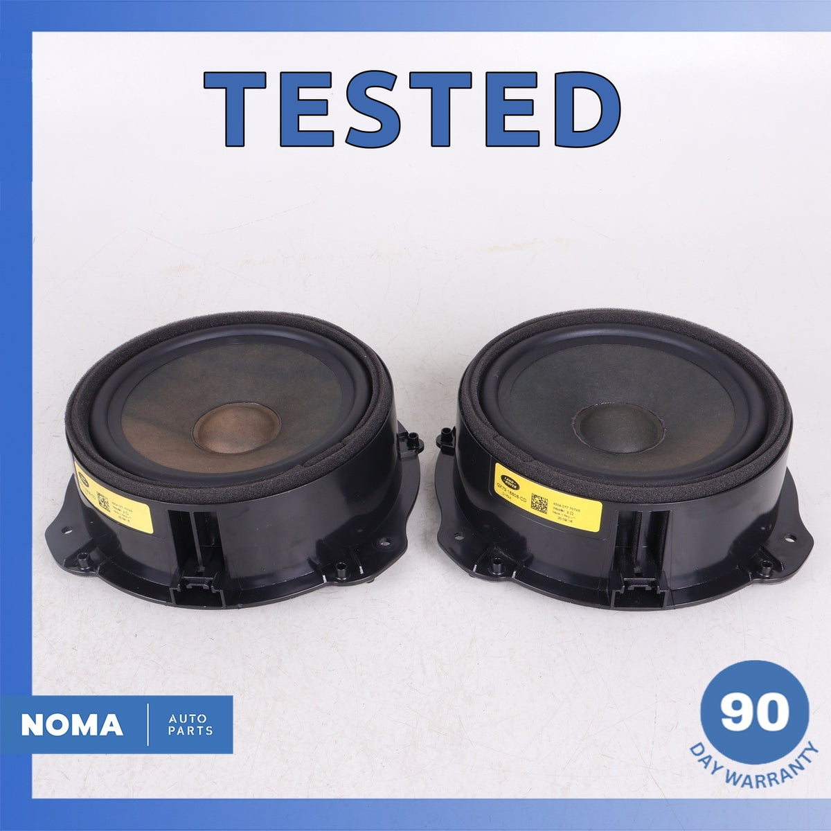 Jaguar X760 XE Front or Rear Door Audio Sound Speaker Loudspeaker Set OEM - photo 1