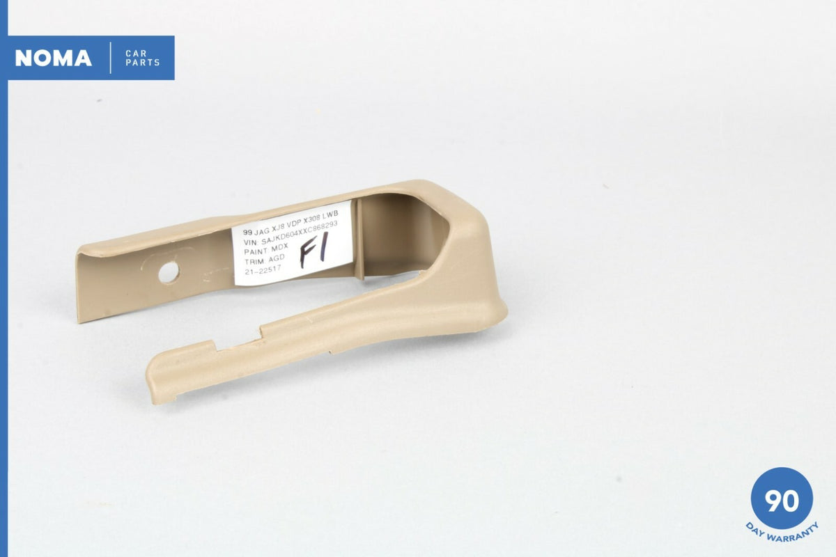 98-03 Jaguar XJ8 XJR VDP X308 Front Left Side Seat Rail Catch Cover Trim AGD OEM - photo 4