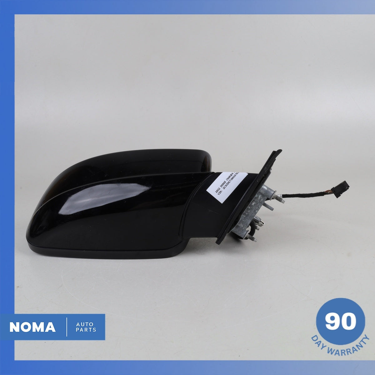 Dodge LD Charger Right Side Rear View Door Mirror Black OEM 74k - photo 15