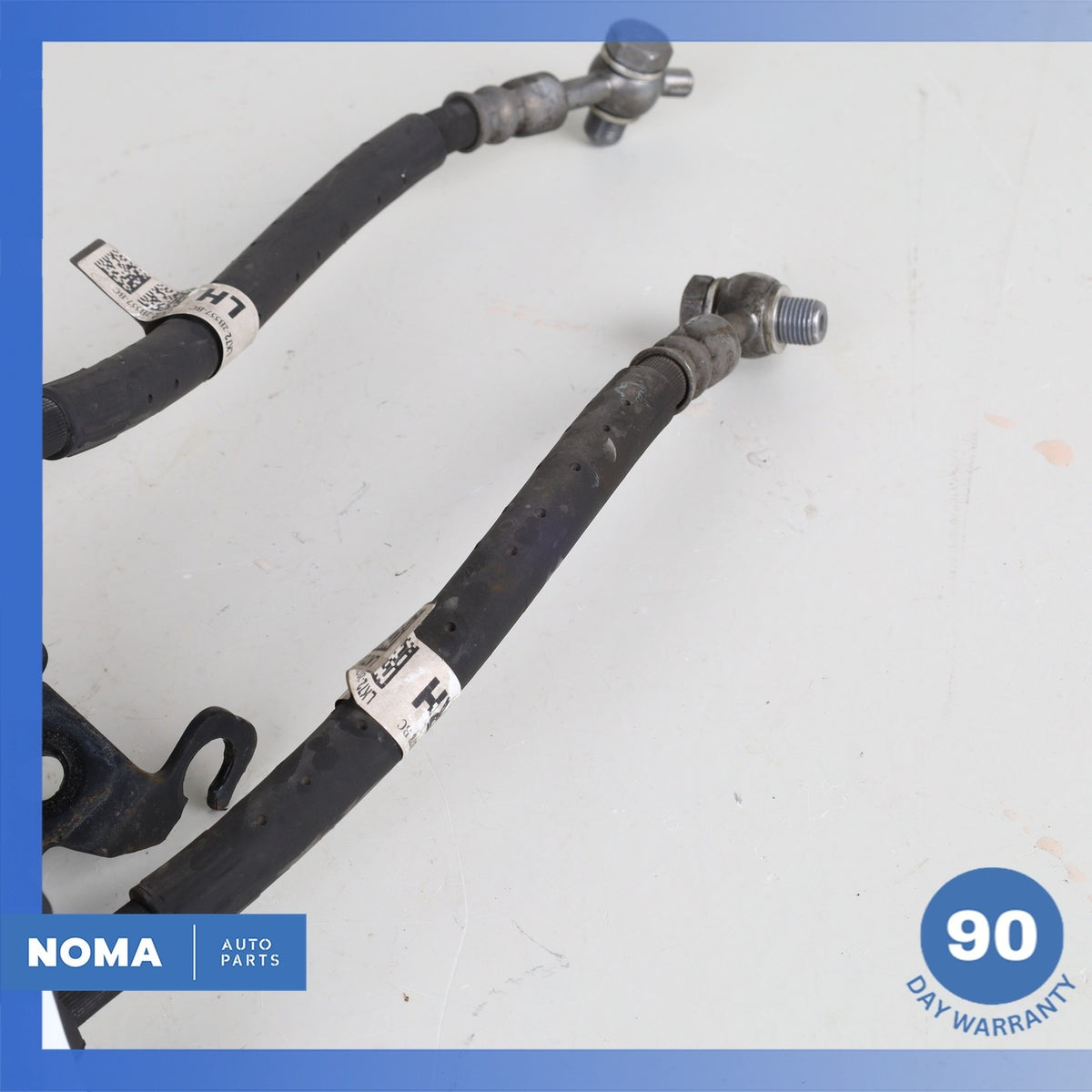 2021 Range Rover Evoque L551 Front Left & Right Brake Hydraulic Hose Set OEM - photo 3
