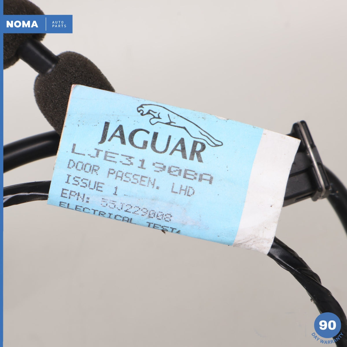 01-06 Jaguar XK8 X100 Front Right Side Door Wiring Harness LJE3190BA OEM - photo 17
