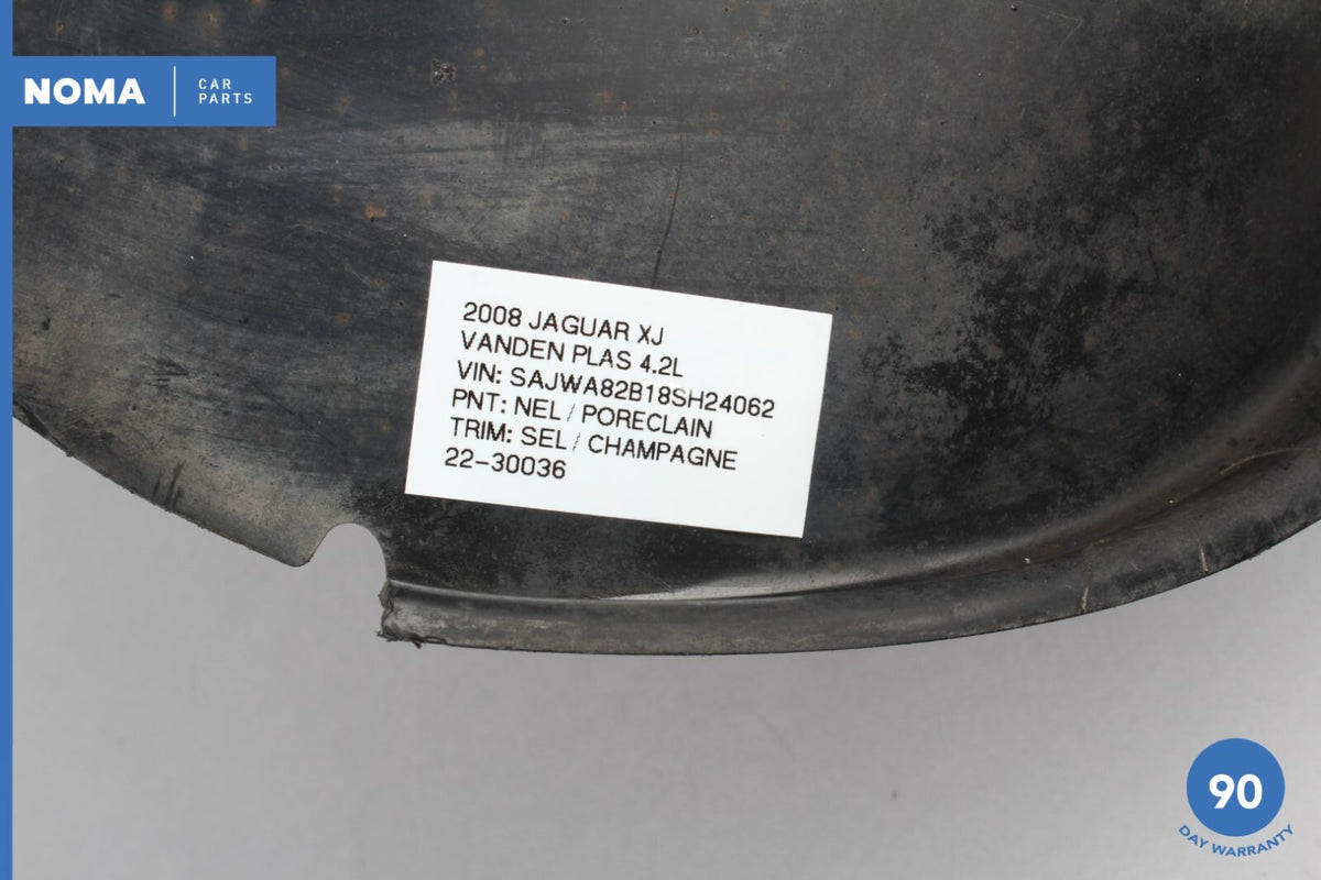04-09 Jaguar XJ8 VDP X350 X358 Rear Left Side Fender Wheelarch Splash Cover OEM - photo 15