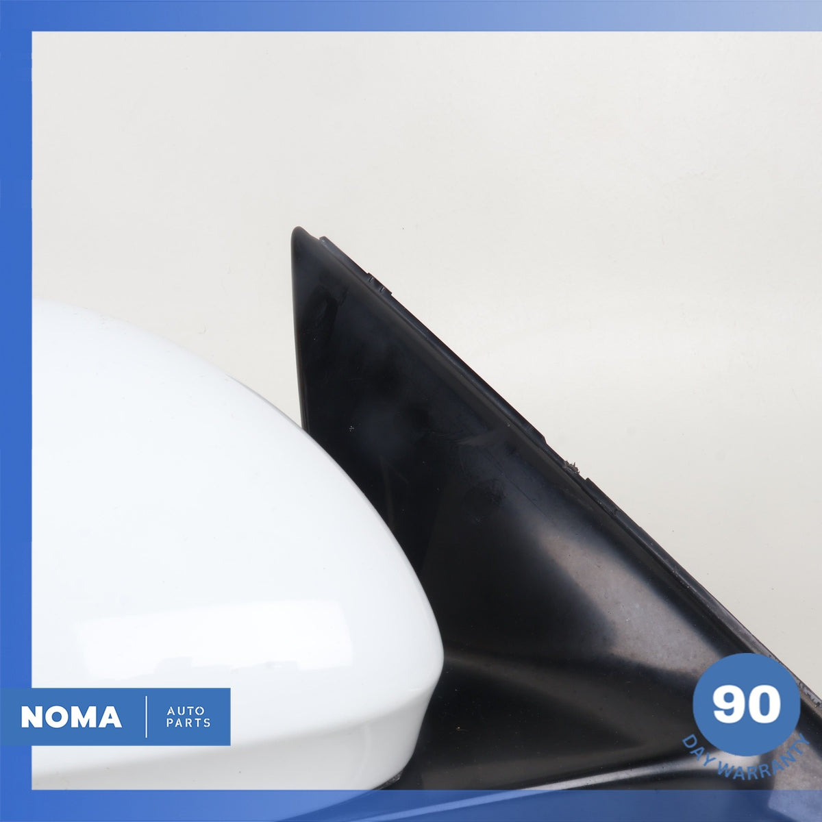 10-15 Jaguar X250 XF XFR Right Rear View Mirror Stratus w/ Blind Spot White OEM - photo 10