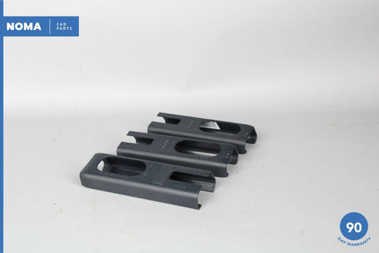 10-18 Jaguar X351 XF XJL XJR Front Right Side Seat Rail Cover Trim Set of 3 OEM - photo 1