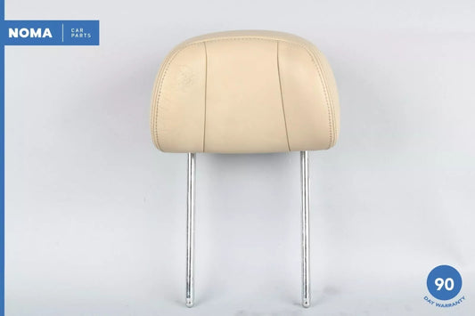 03-06 Jaguar X100 XK8 Front Left or Right Side Seat Headrest Head Rest Beige OEM - photo 1