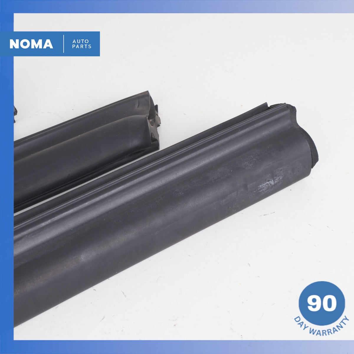 89-96 Jaguar XJS Convertible Top Roof Left Side Outside Molding Seal Set OEM - photo 2