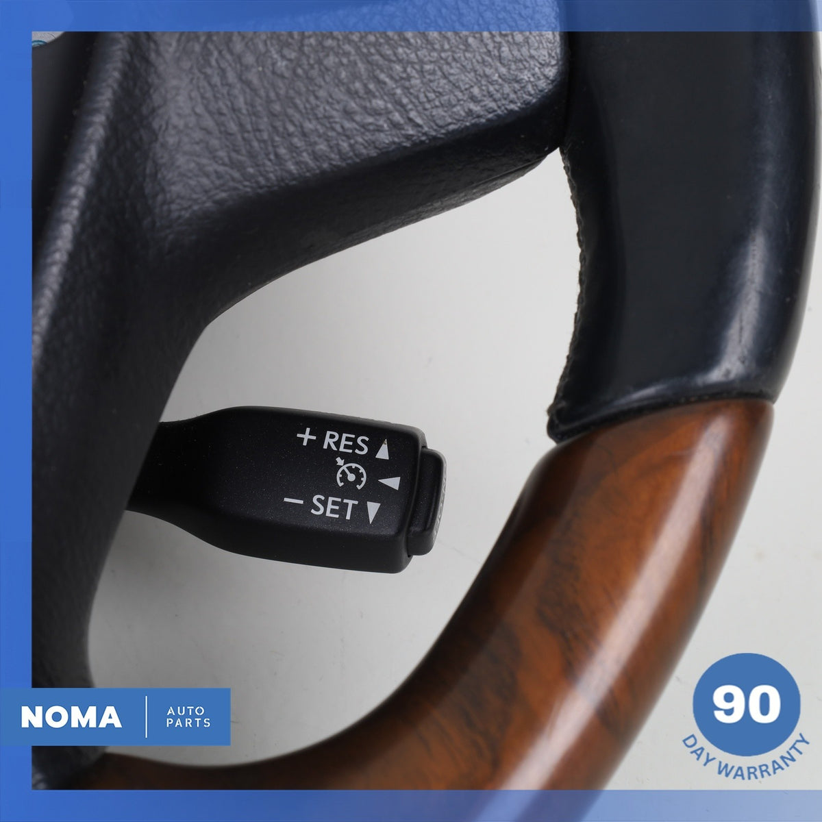 13-17 Lexus USF40 LS460 Steering Wheel Wood Trim Black 45100-50500 OEM - photo 11