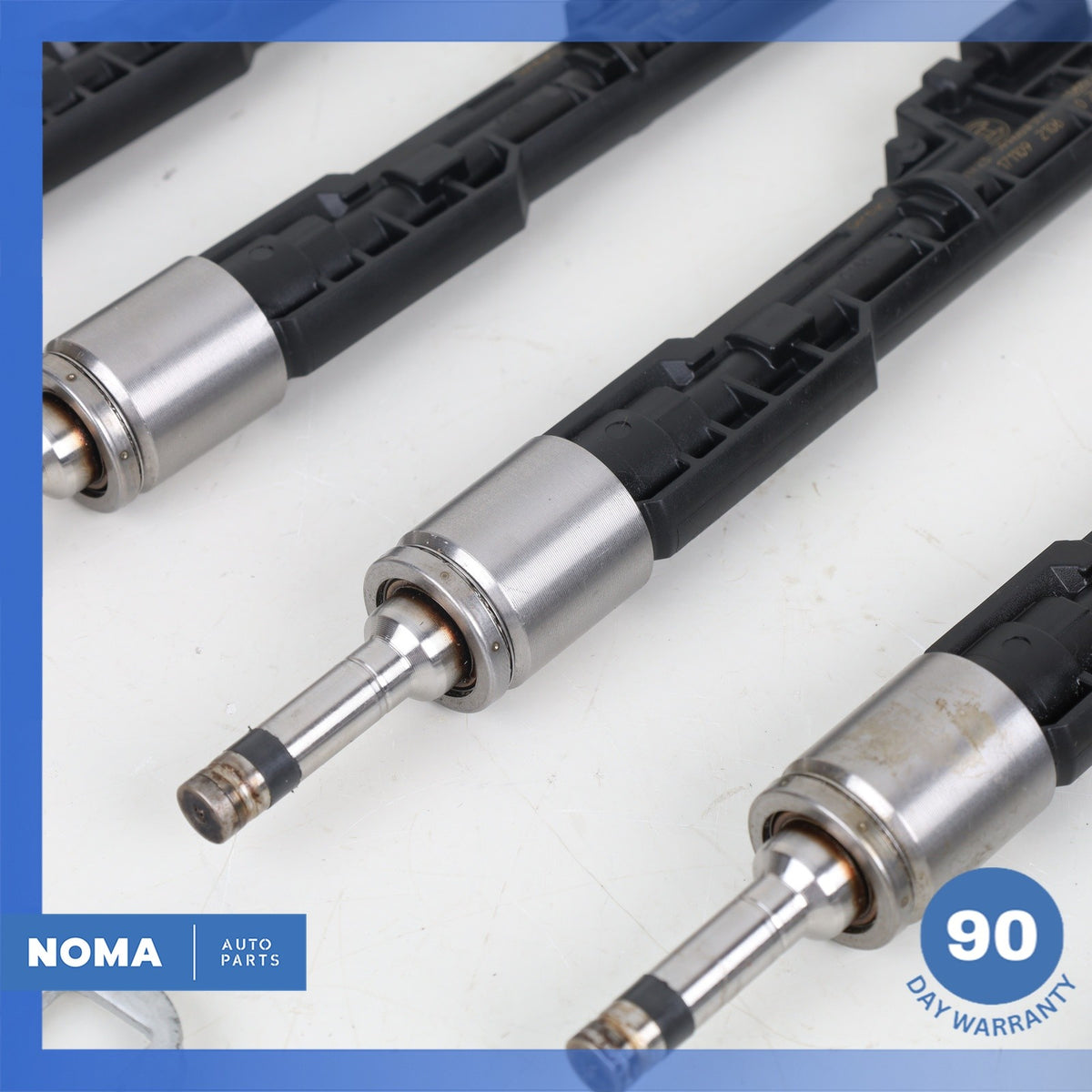 13-21 BMW F15 X5 435i M4 535i S55 N55 3.0L Engine Fuel Injector Set of 6 OEM - photo 10