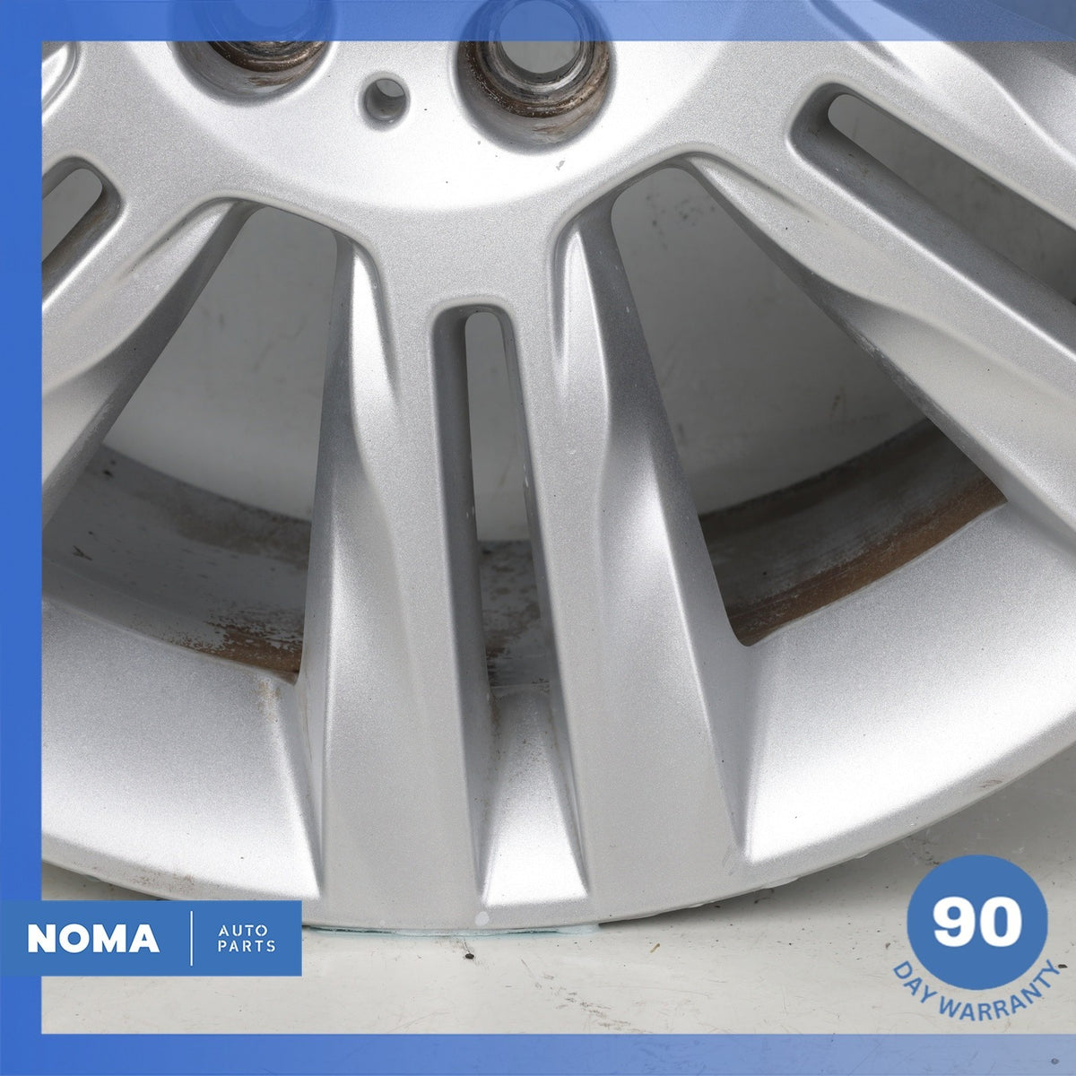 16-23 Jaguar X260 XF XE Chalice 9.5 x R18 18" Wheel Rim Silver T2H4952 OEM - photo 6