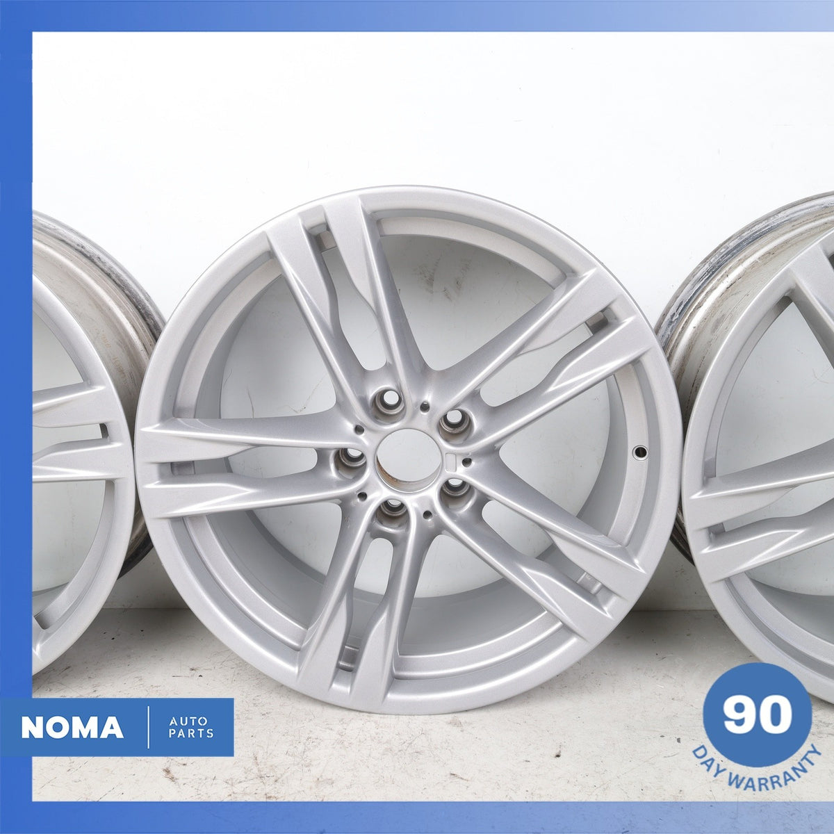 BMW F13 650i 8.5 / 9 x R20 20" Style 373 Wheel Rim Set Staggered Refurbished - photo 9
