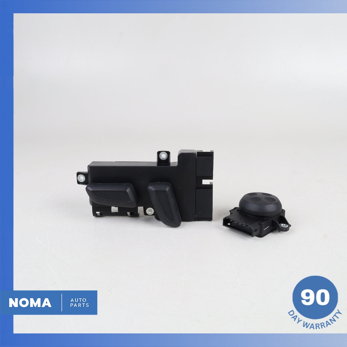 Audi 8U Q3 A7 S5 Front Right Side Power Seat Control Lumbar Switch Set Black OEM - photo 2