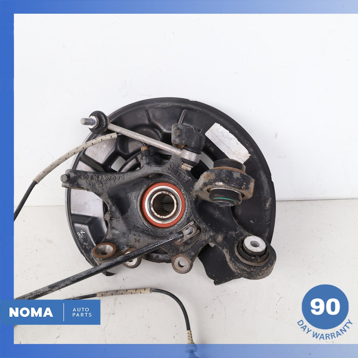 07-13 BMW E92 328i 328i Rear Right Spindle Knuckle Hub w /Shield OEM 75k - photo 9