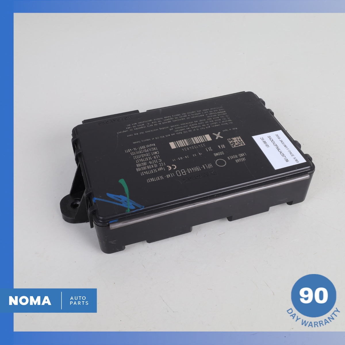 13-23 Jaguar X761 F-Pace XJL Anti-Theft Keyless Entry Module HPLA19H440BD OEM - photo 6