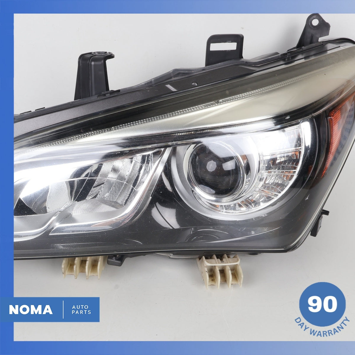 14-17 Infiniti Z62 QX80 Left Side Headlight LED Non-AFS 260605ZA1A OEM - photo 5